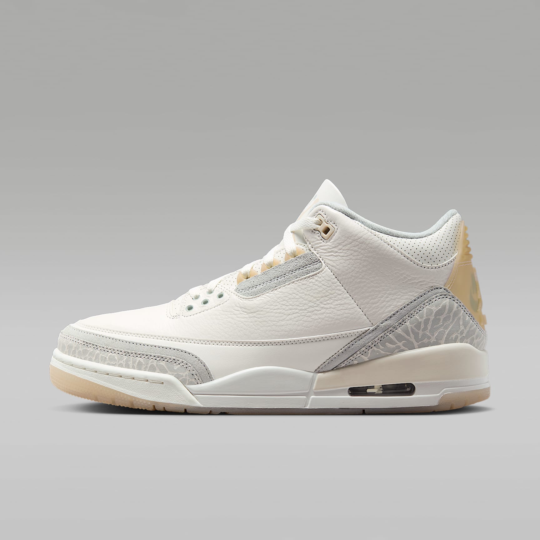 Air Jordan 3 Retro Craft 'Ivory' Men's Shoes. Nike ID